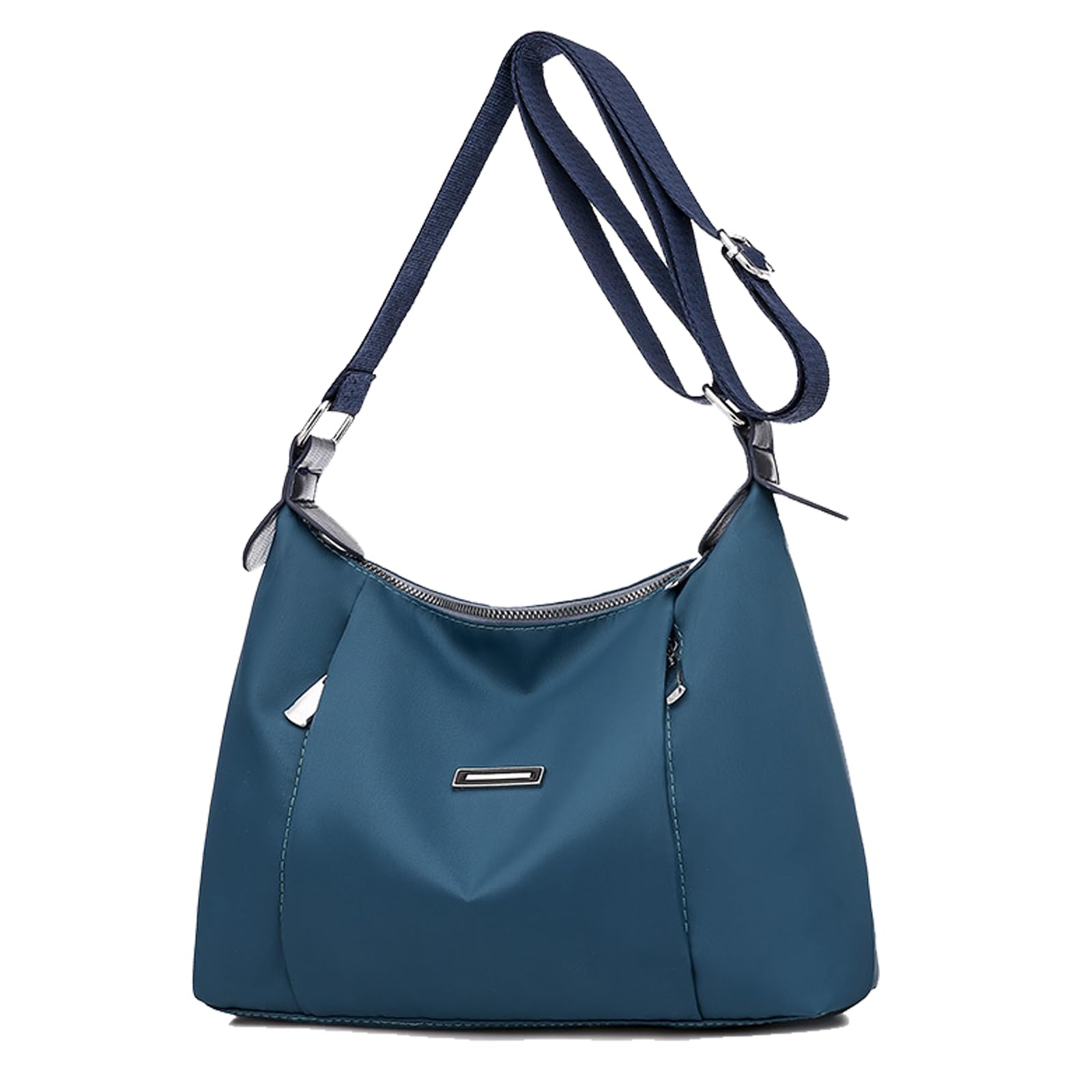 WITERY Nylon Crossboby Bags for Women Medium Crossbody Purses for Women Pocketbooks Multi-Pocket Shoulder Handbag Hobo Bag