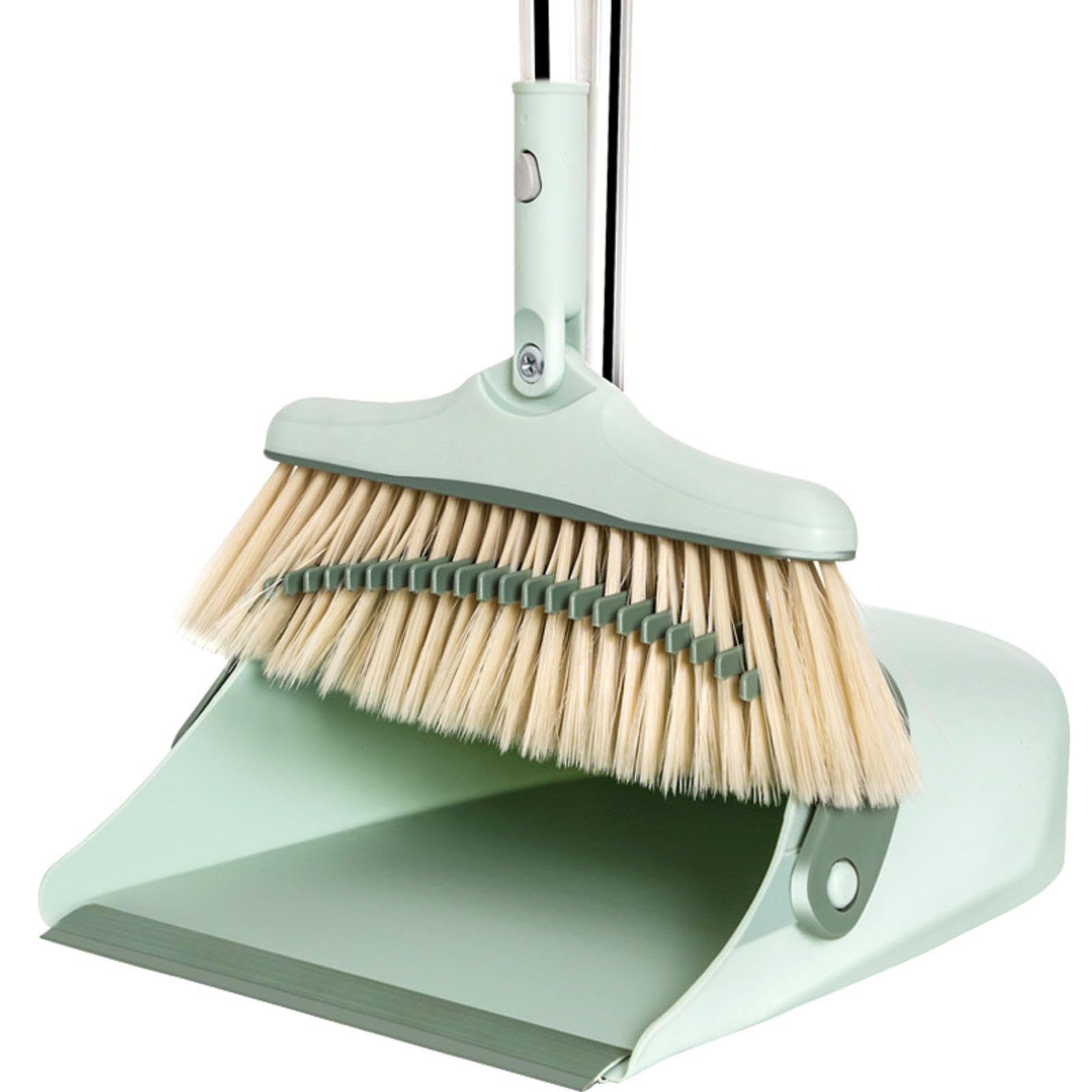 NIBHZ Juego de Escoba y Recogedor para El Hogar, Recogedor con Escoba, Juego Combinado para Restaurante, Cocina, Oficina, Dormitorio