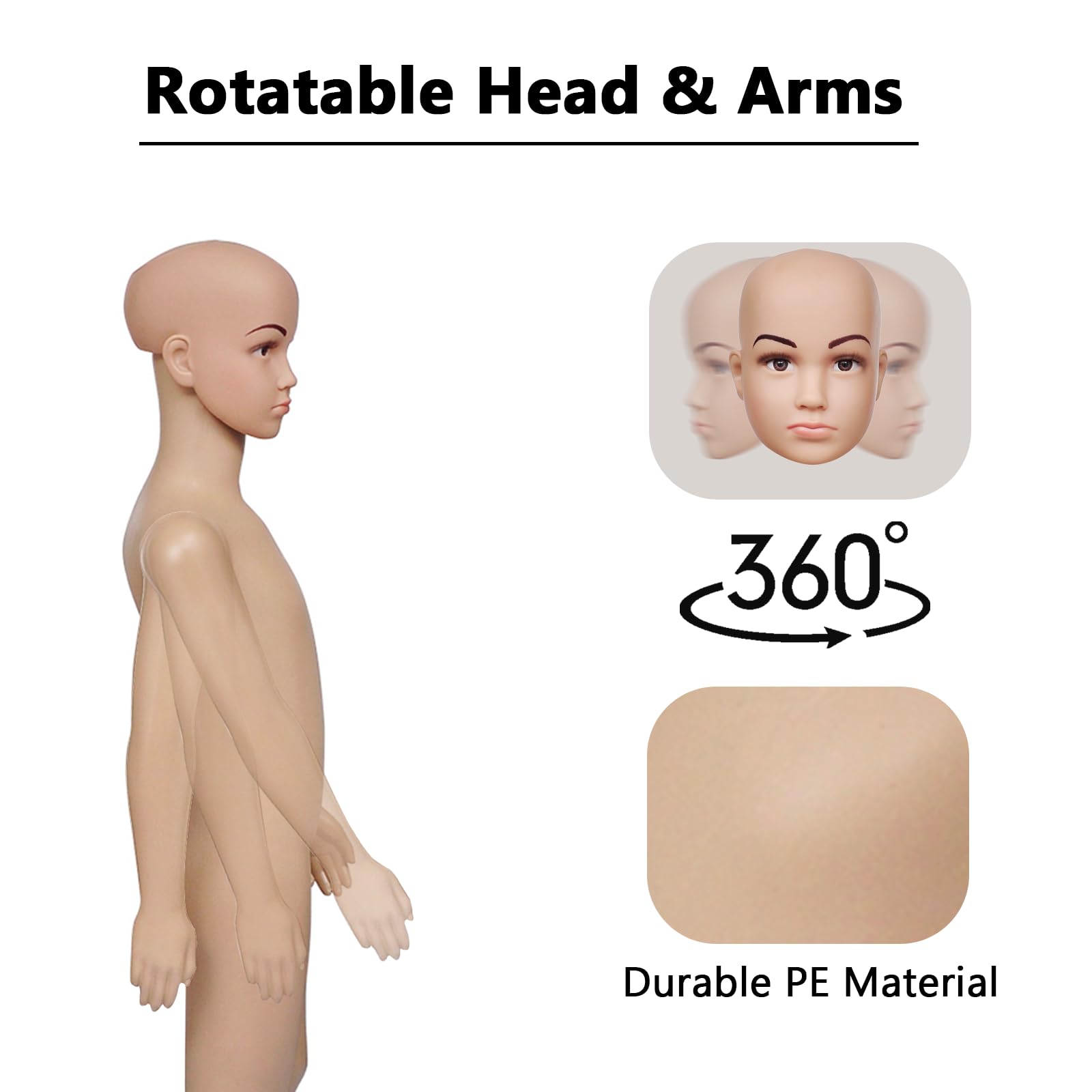 vidaXL Maniquí para Niño A