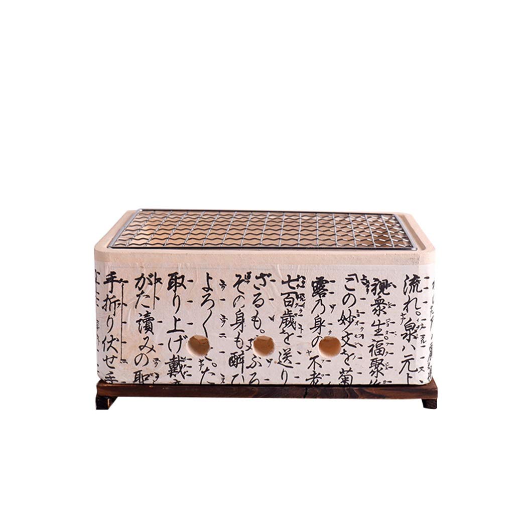 Parrilla de carbón, barbacoa japonesa, barbacoa, portátil, estufa, camping, hogar, mesa, ahumador, herramientas, accesorios