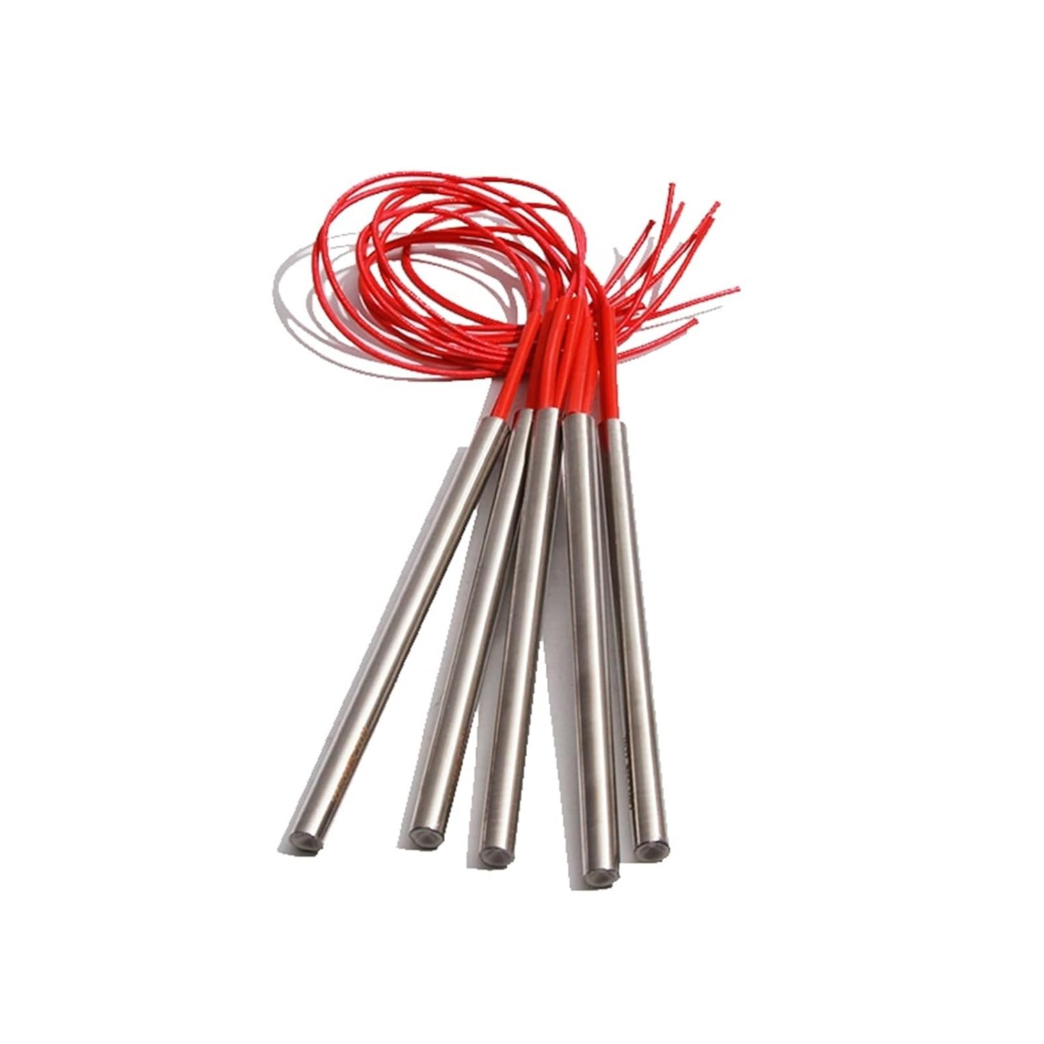 6MM Stainless Steel Cartridge Heating Rod 280/290/300W Electric Die Cast Heater 190/195/200/210/220MM 110V/220V/380V(110V_6X200MM 290W)