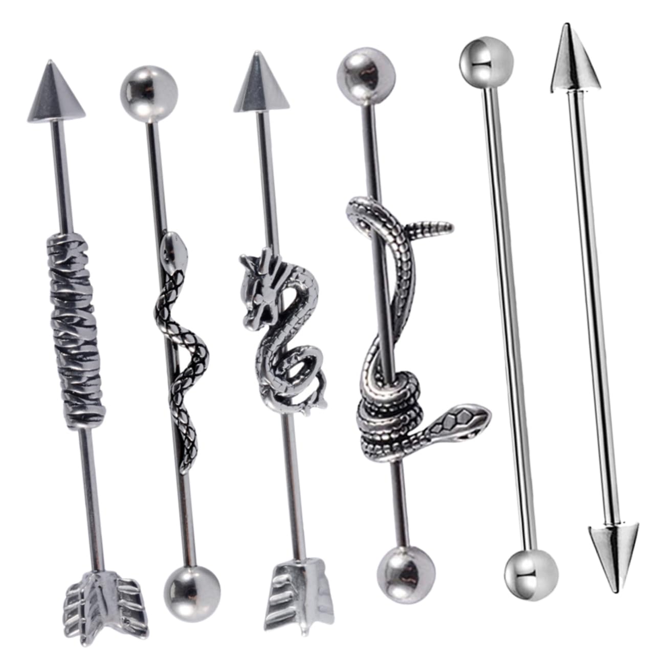 pendientes industriales trajes de hombre pendientes de barra industriales pendientes para hombres pendientes de mujer perforación de barra industrial bar industrial mujer