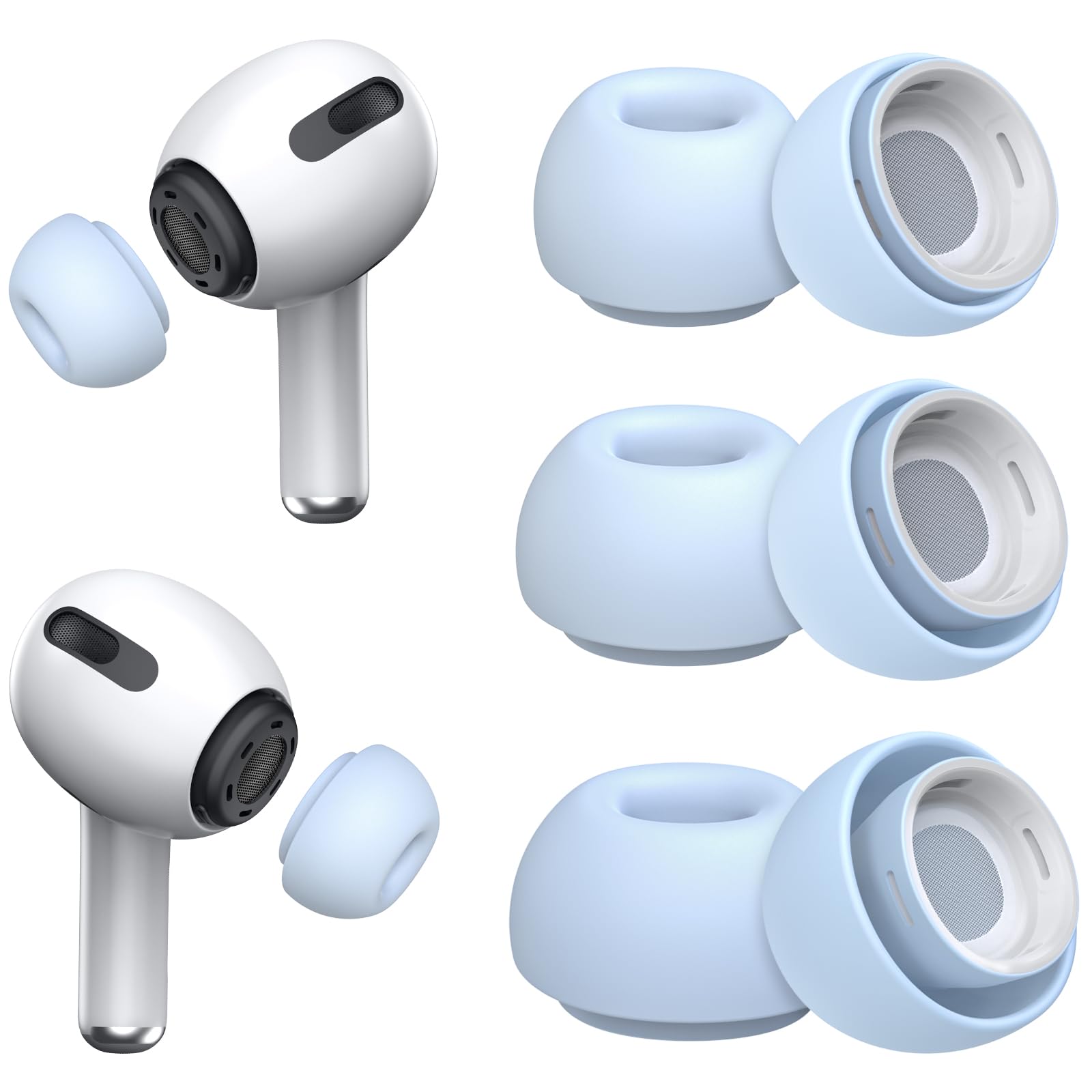 Amazon | YUWAKAYI イヤーピース AirPods Pro 第2/1世代対応 シリコン