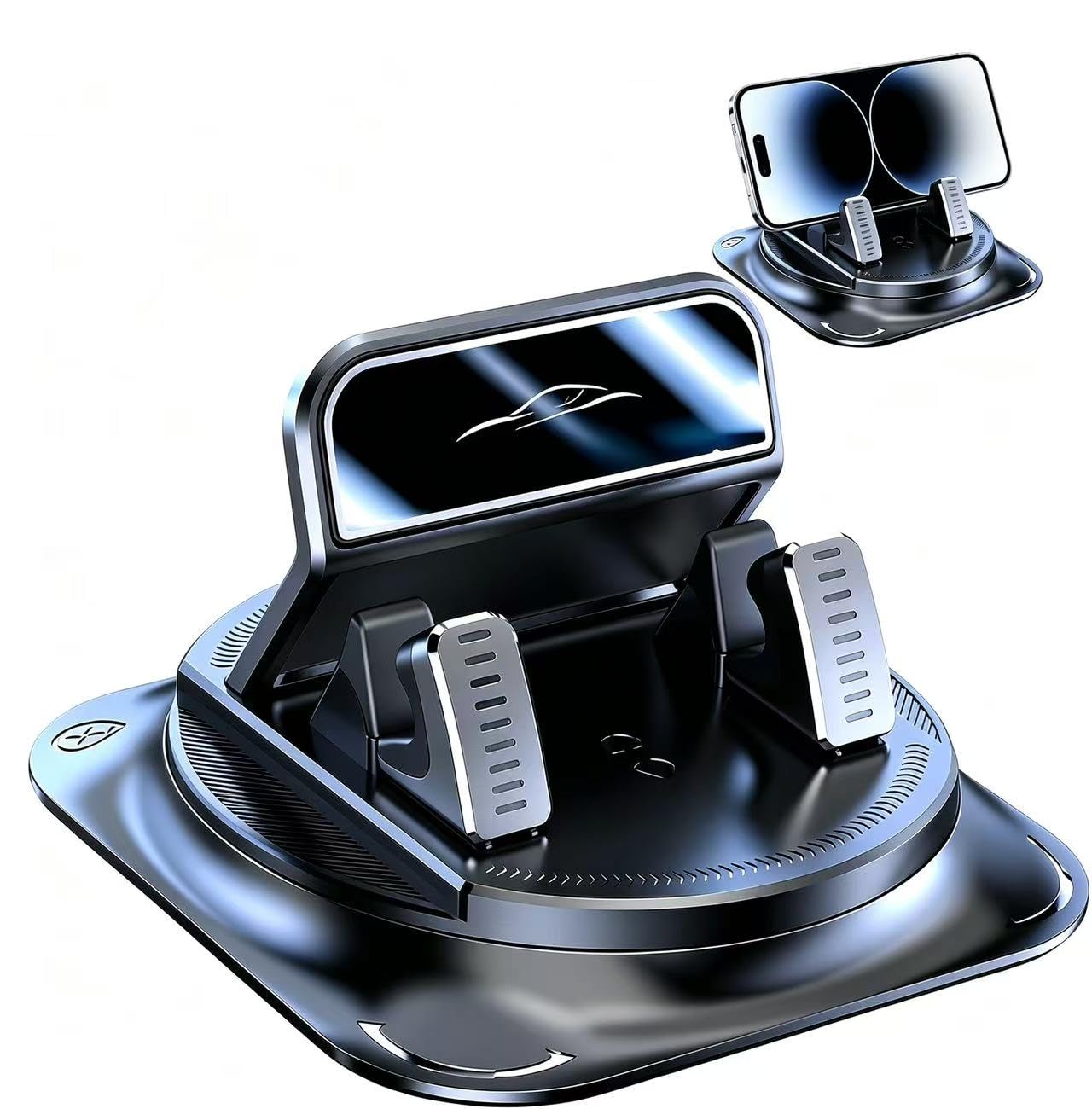 Photo 1 of Heyzidu 360° Rotation Car Phone Holder - Black
