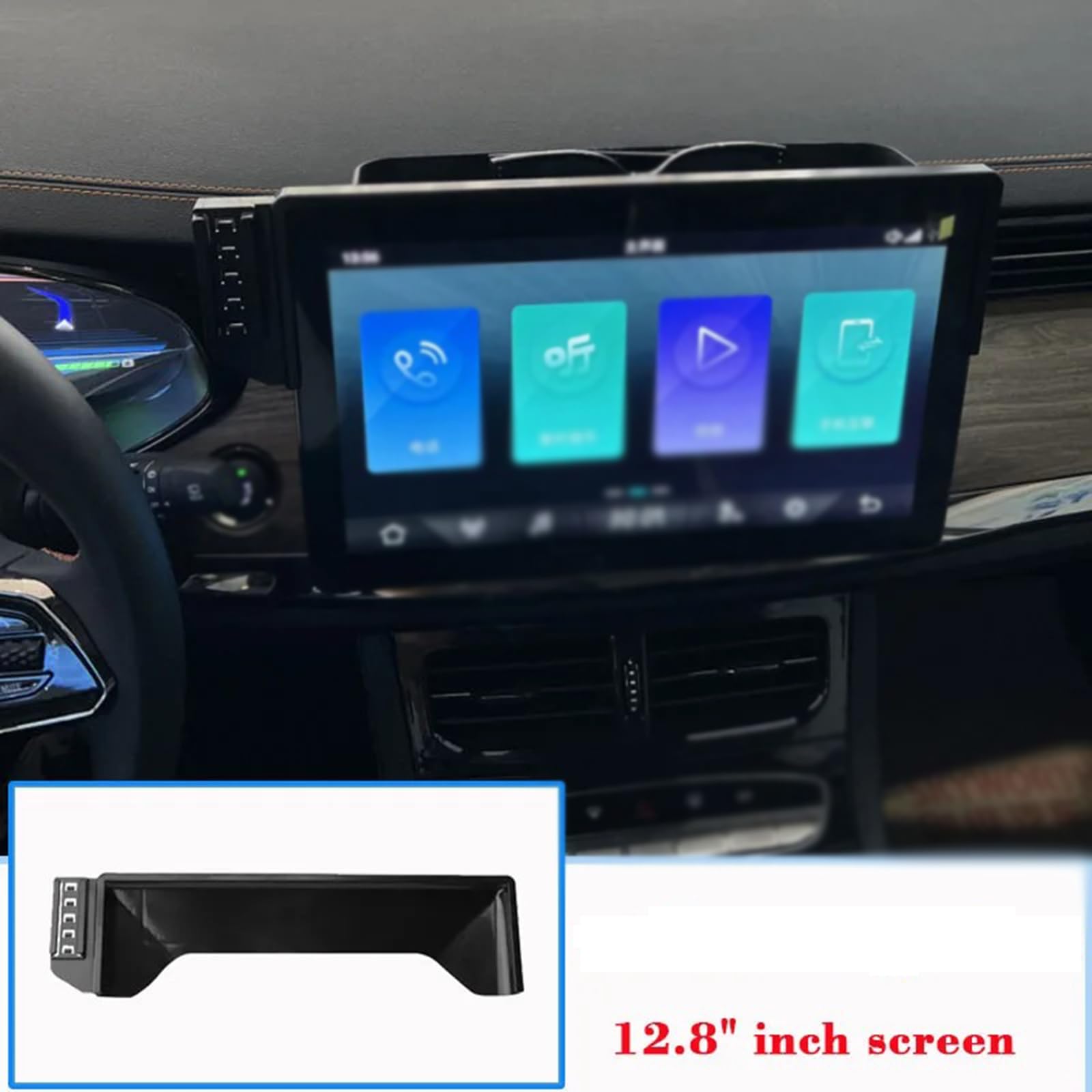 Uchwyt samochodowy dla Skyworth EV6 Skywell ET5 HT-i 2021-2023, Uchwyt na telefon samochodowy