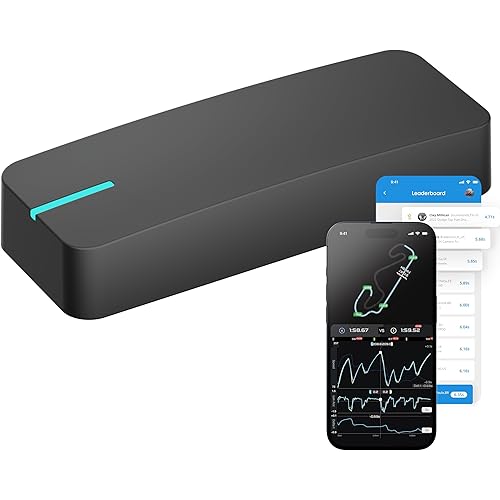 New dragy GPS Based Performance Meter, up to 25Hz GPS Laptimer, Upgraded UBLOX 10th Gen High Performance GPS Module, Trusted by Million Users (DRG70-C Refurbished)