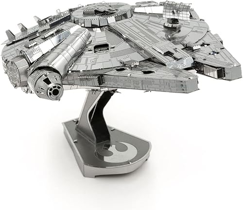 Miniatura 3 de Metal Earth Fascinations Premium Series Star Wars Millennium Falcon 3D Kit de modelo de metal con pinzas