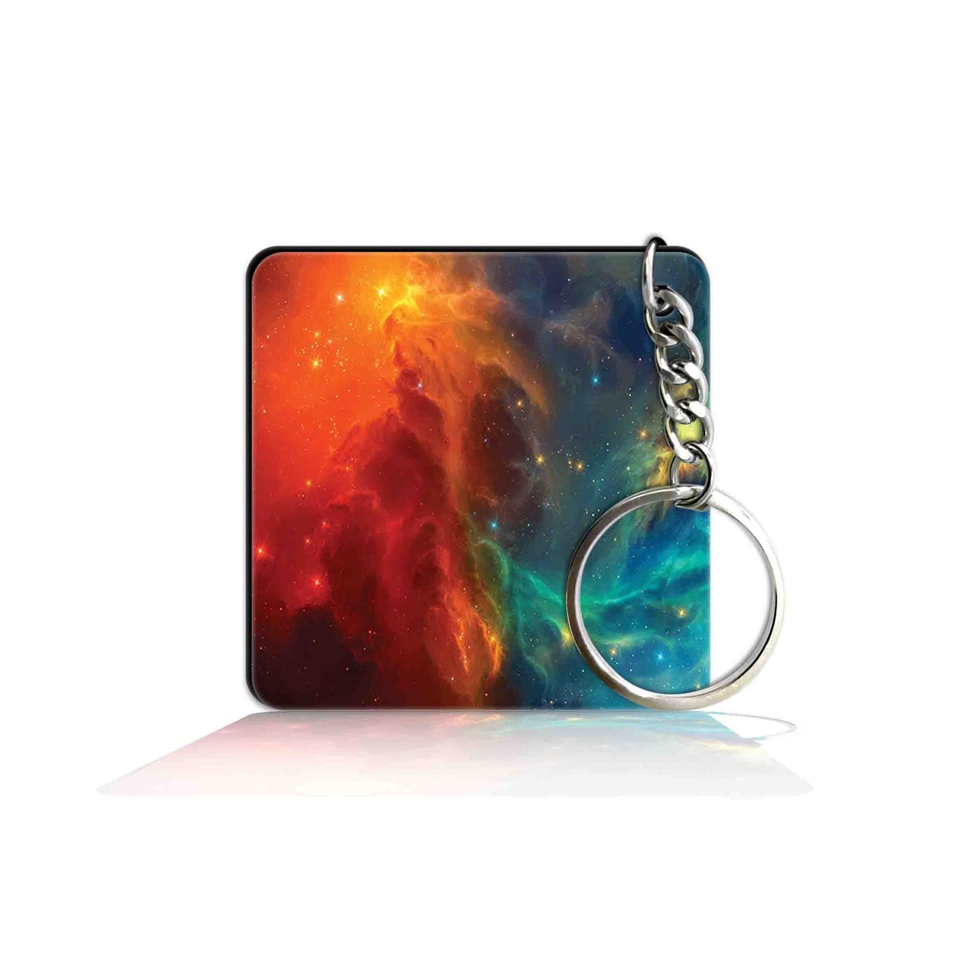 party gift Printed Square Keyring Keychain for Bag Wallet Purse Bike Car Cycle Lock Key House Keys 020-picture-8