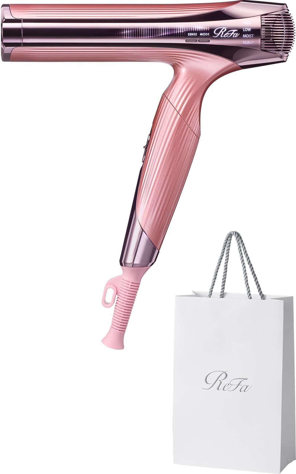 Amazon.co.jp: Review Tech Smart W/ReFa Beauty Dryer Smart W (Pink