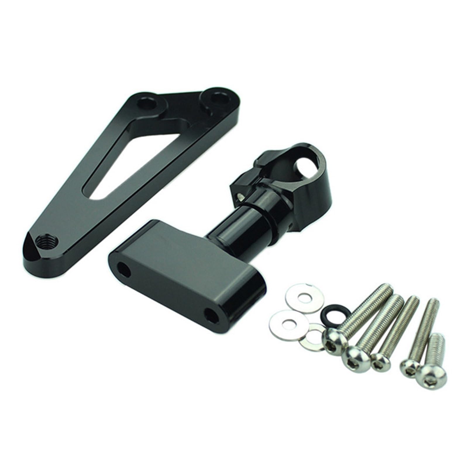 Damper Stabilizer For CB600F For HORNET For CB 600 F 2007 2008 2009 2010 2011-2016 Motorcycle Steering Stabilizer Damper Bracket Support Mounting Kit Steering Damper(Bracket b)