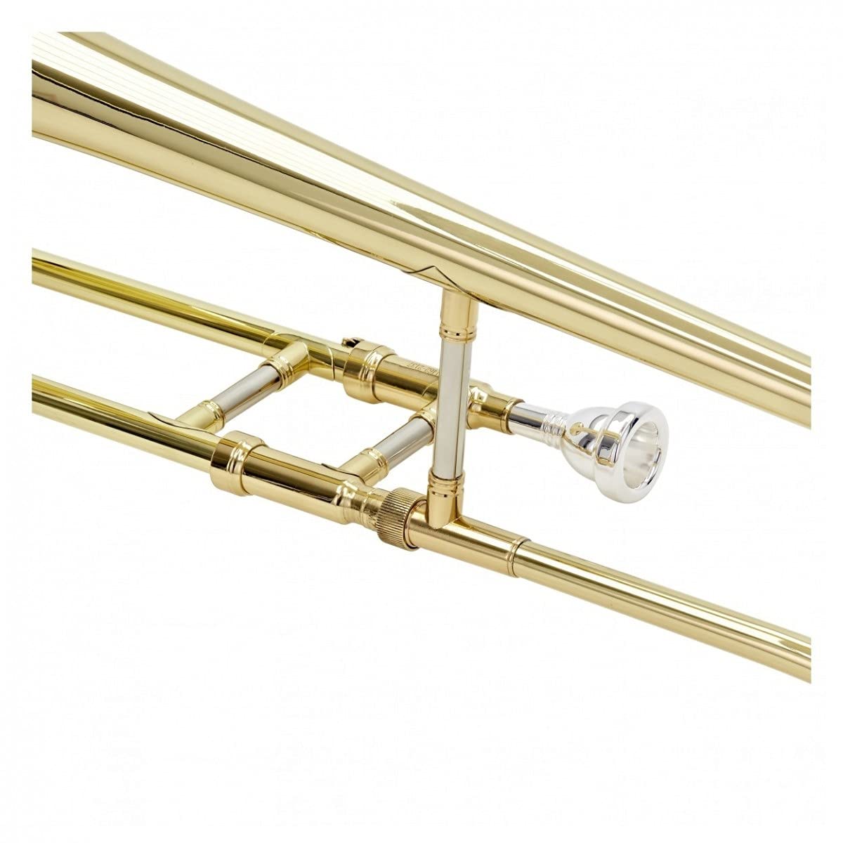 Trombone ténor en Sib Gear4music pour débutants avec embouchure et étui