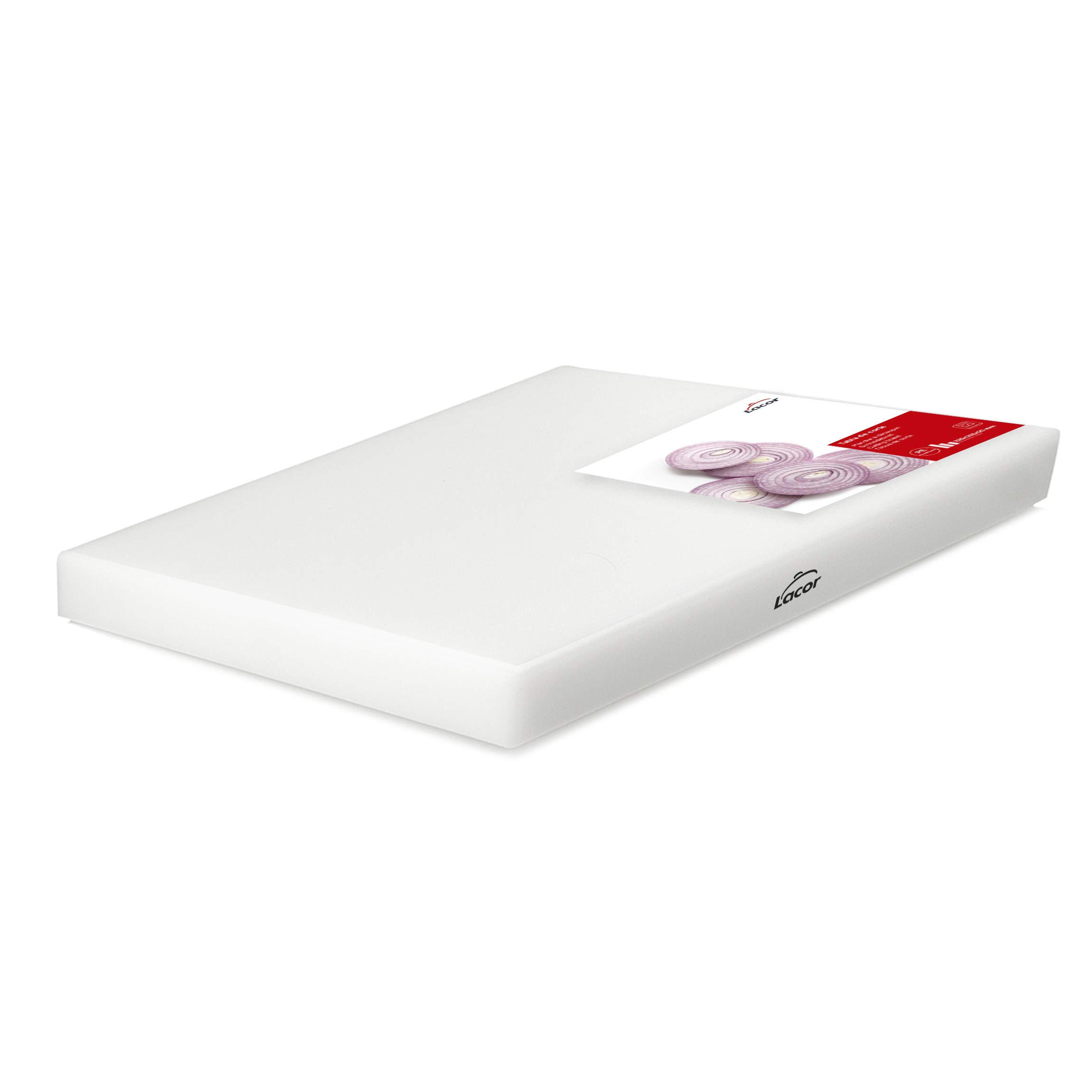 Lacor 60405 - LACOR, kitchen cutting board, polyethylene | Durable professional utensil; designed for optimum performance and quick and easy cleaning in the dishwasher