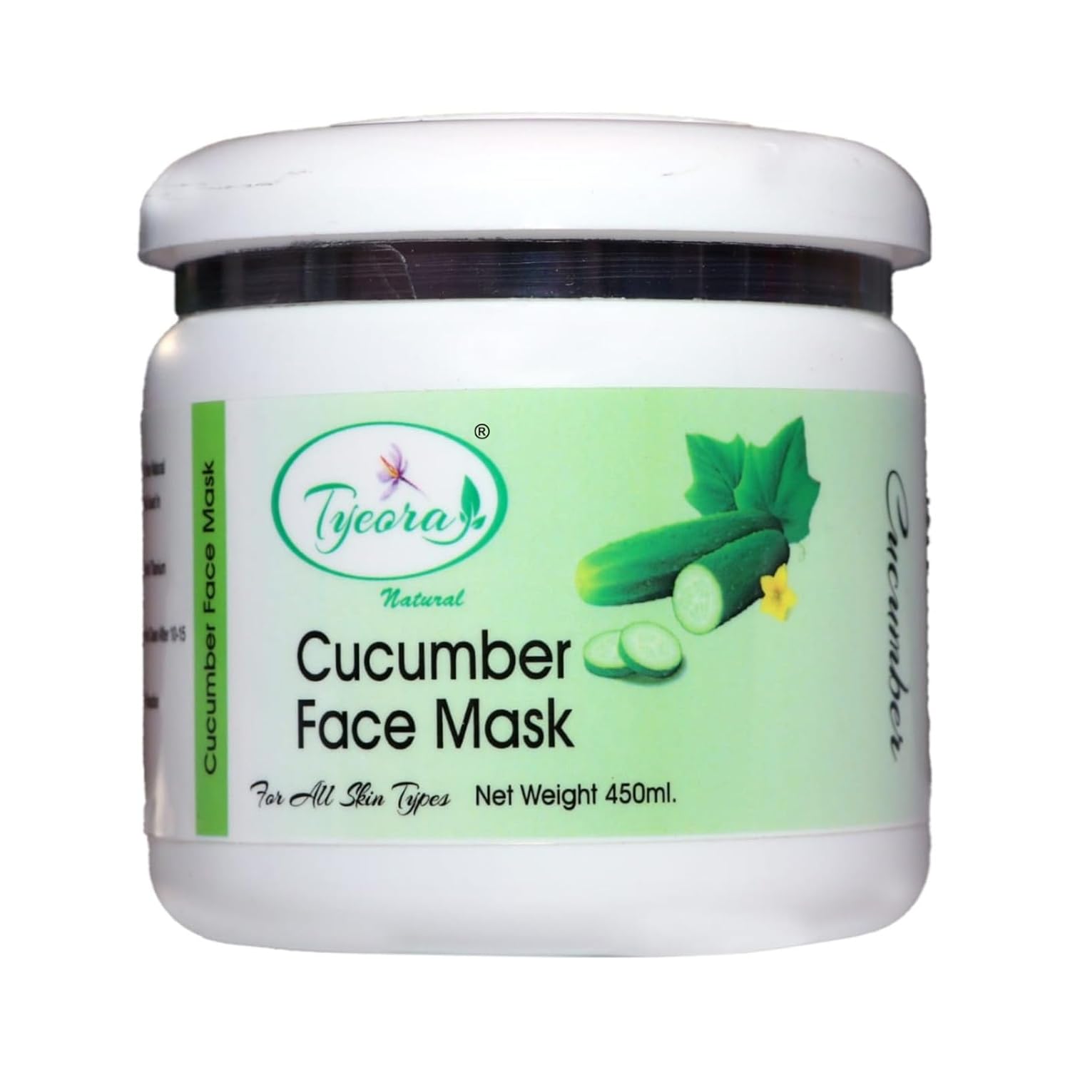 Buy Tyeora Cucumber Face Mask For All Skin Types Net Weight 450ml