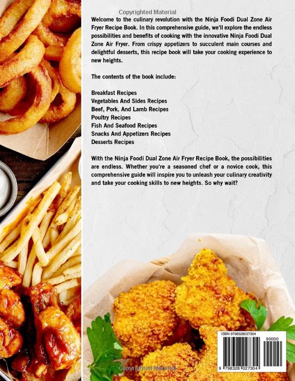 The Latest Ninja Dual Zone Air Fryer Cookbook for Beginners: 1000 Days of Delicious, Quick, and Healthy Recipes for Perfect Meals Every Time - Image 2