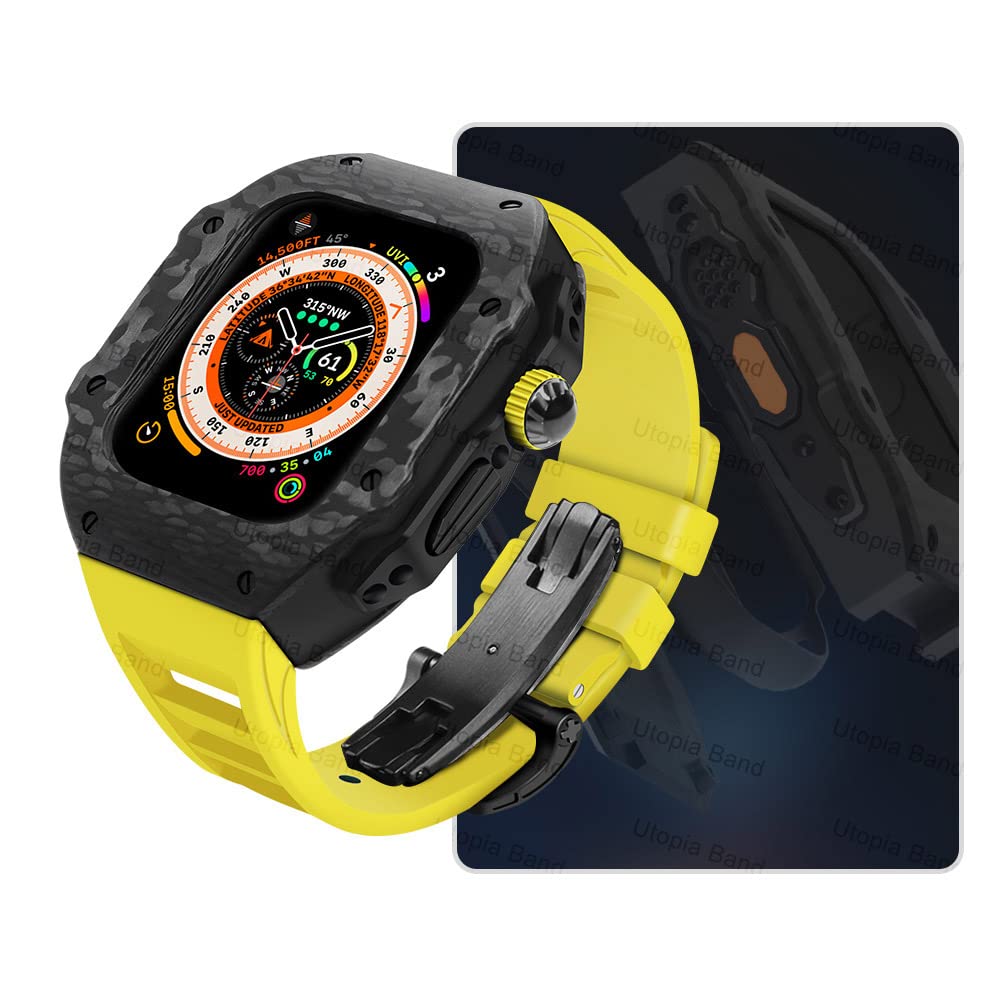 Amazon.co.jp: 豪華な改造キットApple Watch Ultra 49mmカーボン