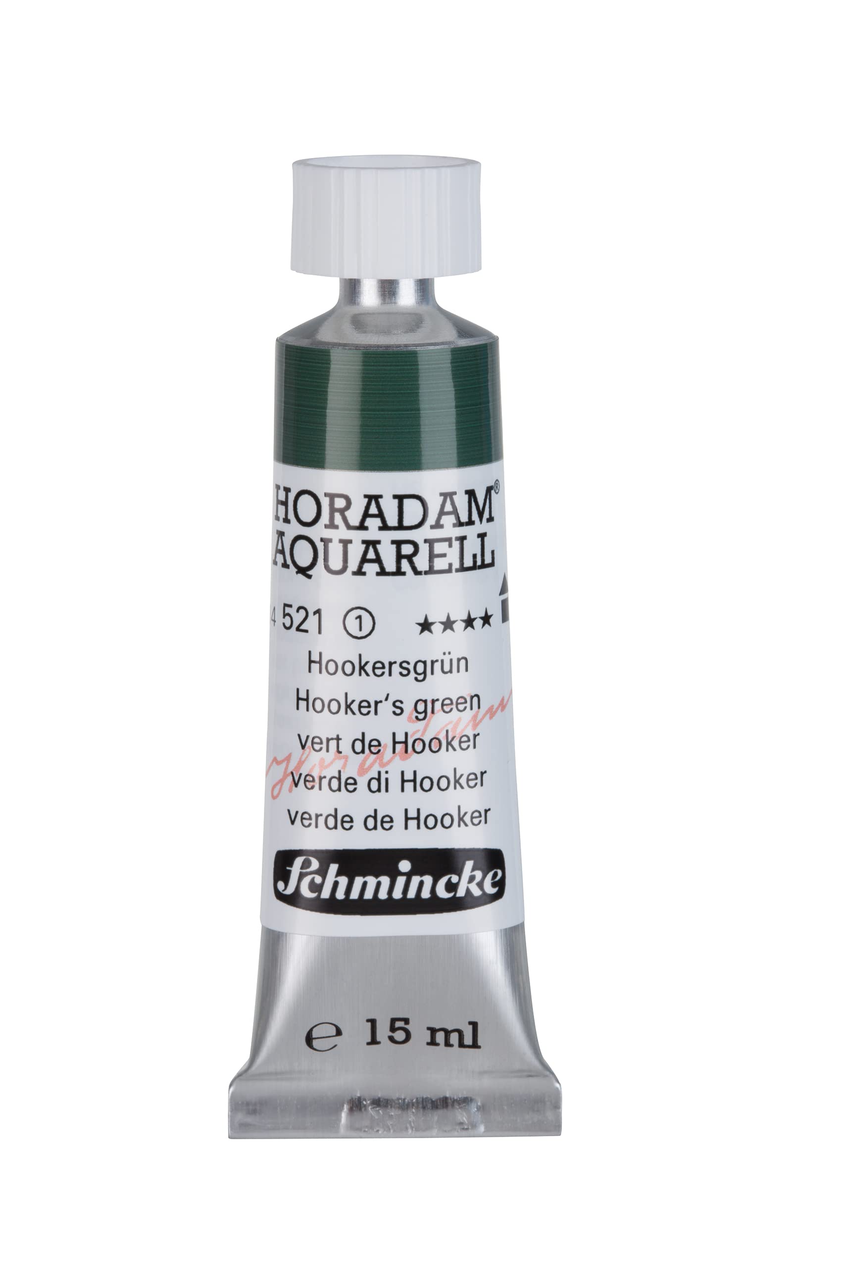Schmincke - HORADAM® AQUARELL - finest artists' watercolours, Hookers green - 15 ml