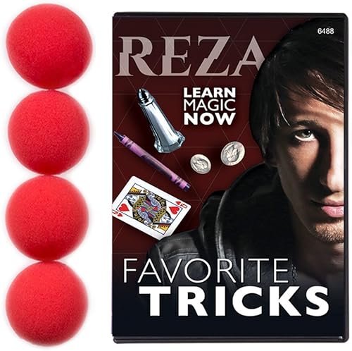 Magic Makers Favorite trucos con RezaIncluye un conjunto de 4pelotas de esponja