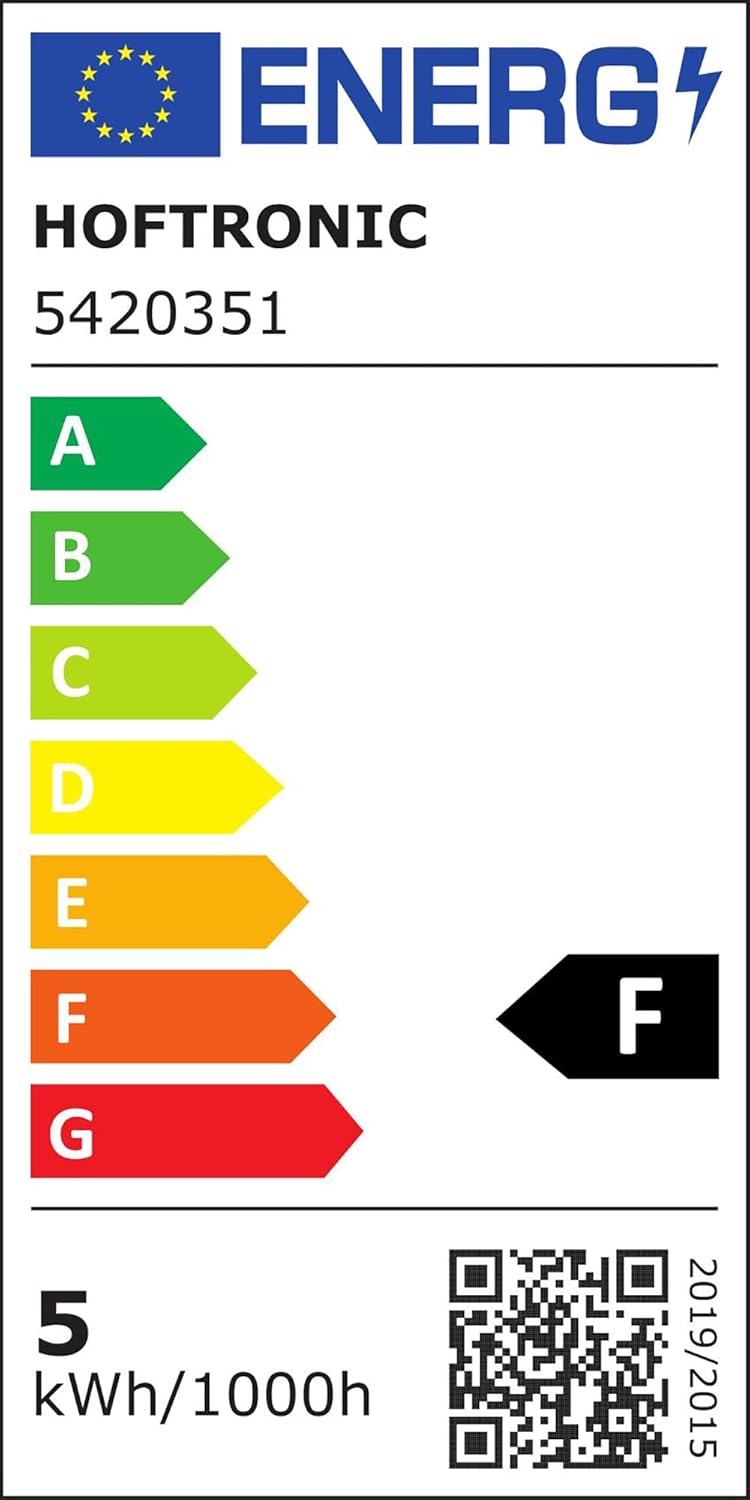 HOFTRONIC Malta LED Recessed Downlight Energy Label