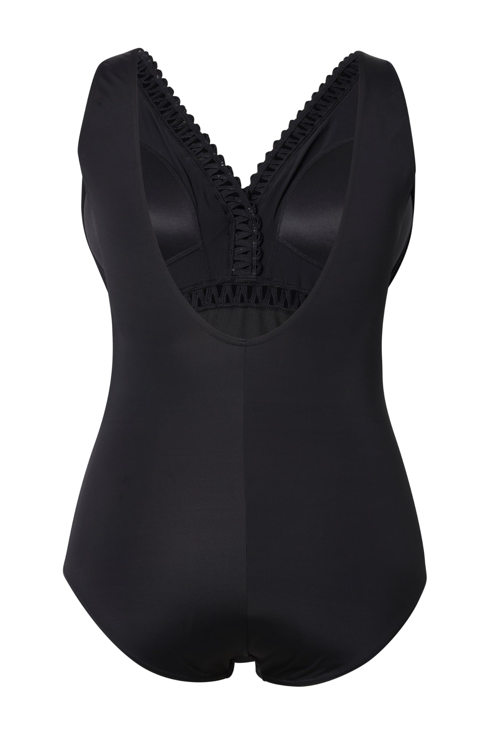 Ulla Popken Badeanzug, Laura, String Detail Traje de baño de una Sola Pieza Mujer (Pack de 1)