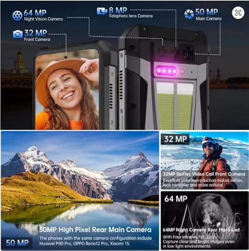 KHPGQIAS Tank 4 5G Tri-Anti-Ruggedphone の商品画像 5