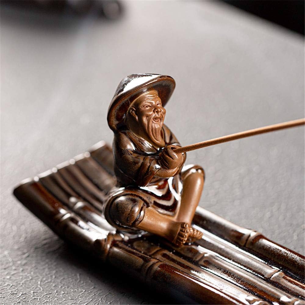 職人手作り 菩提ダモ 達摩 香炉台 開運置物 陶磁器  香を立てる 職人手作り 菩提ダモ 達摩 香炉台 開運置物 陶磁器 香を立てる