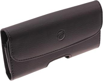 Leather Case Belt Clip for Compatible with Nokia XR21 Phone - Holster Cover Carry Pouch with Loops
