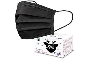 Medtecs Kids Black Surgical Mask: Enhanced Protection, Comfort, and Breathability