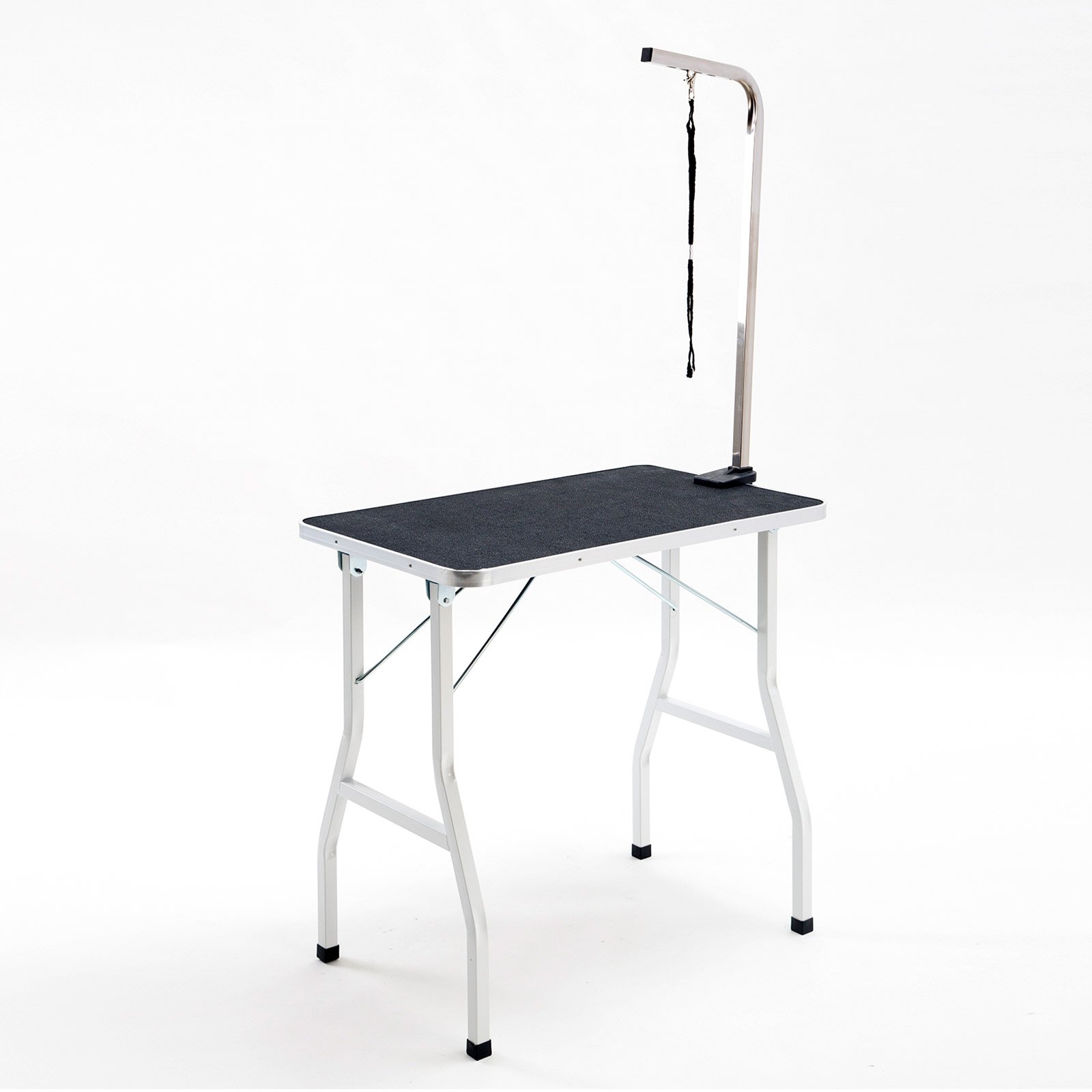 Mesa de peluquería para perros, tocador para perros y gatos, mesa de aseo, accesorios de peluquería para perros, mesa de cuidado de mascotas, mesa de aseo para perros, con horca, mesa de aseo plegable