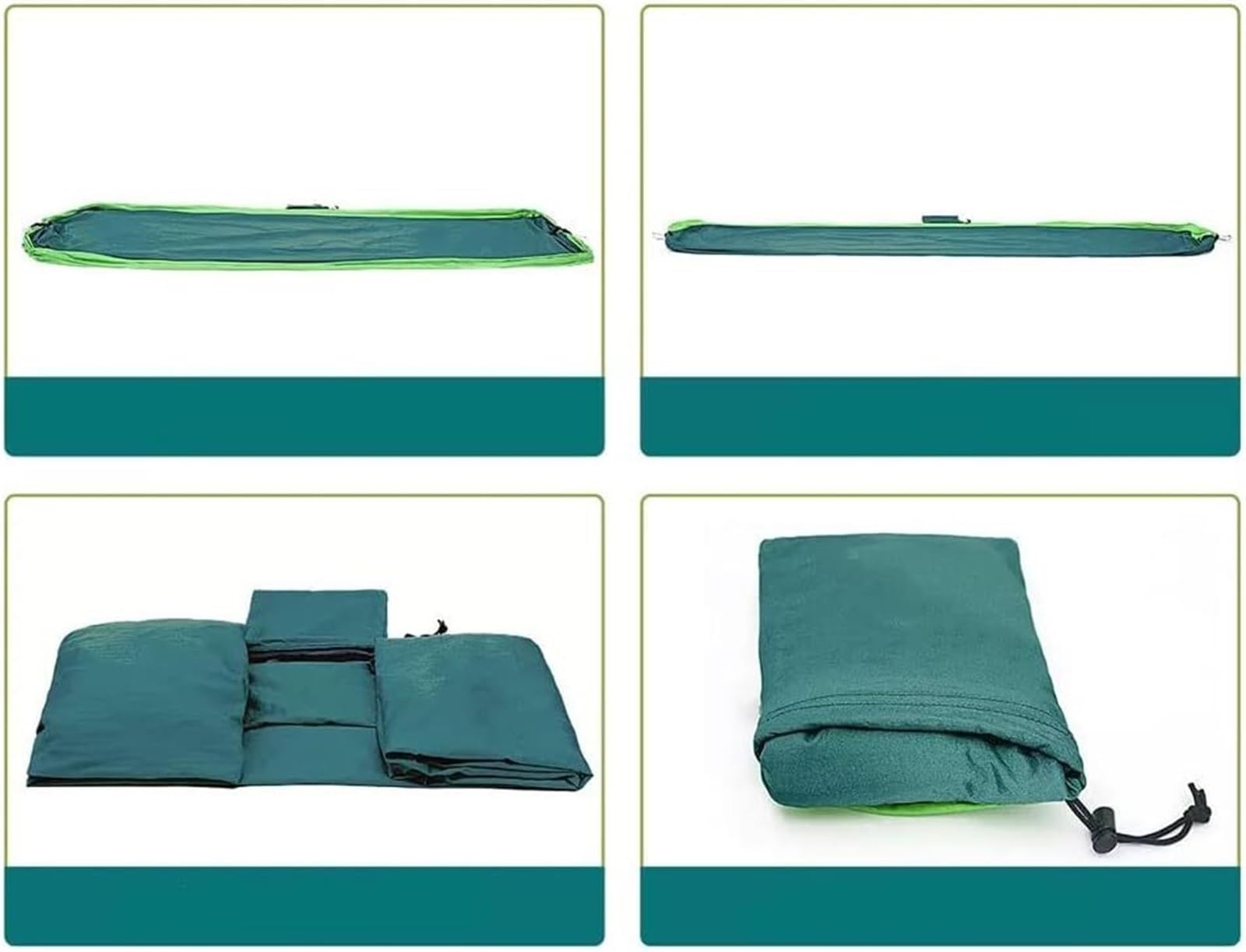 Amaca portatile 290x180 cm per campeggio escursionismo zaino in spalla