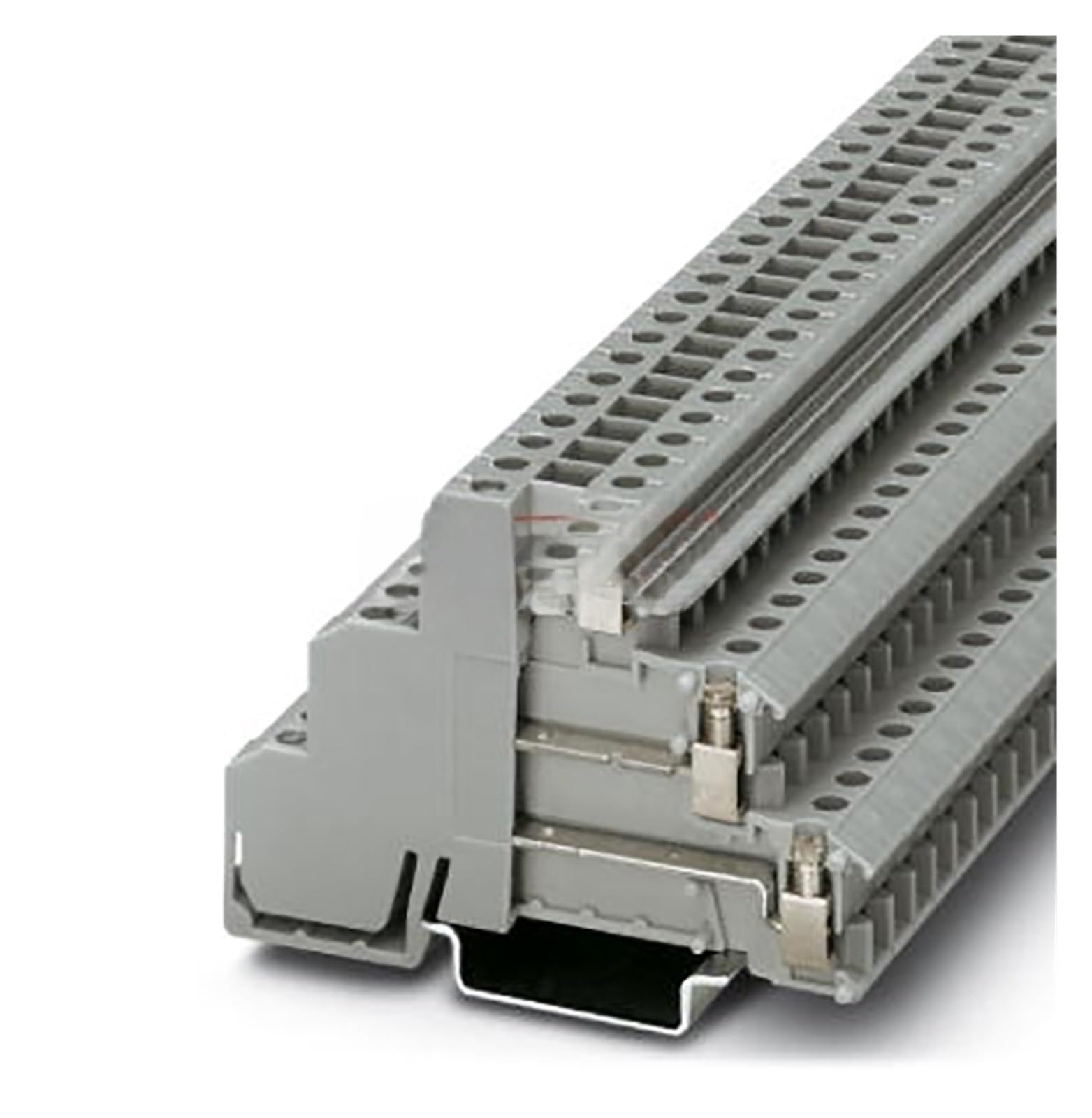 Terminales de sensor/actuador DIKD 1,5 modulares de tres pisos para montaje en carril 2