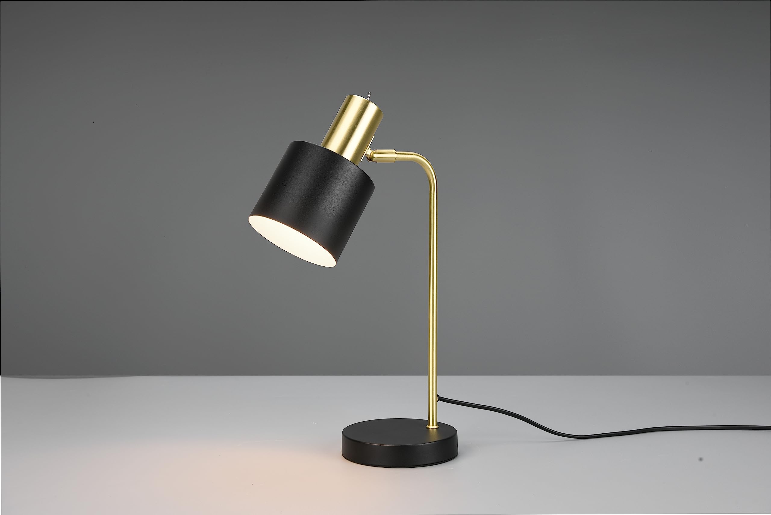 Lámpara De Sobremesa Luxor - 60W E27, Estilo Dorado Vintage