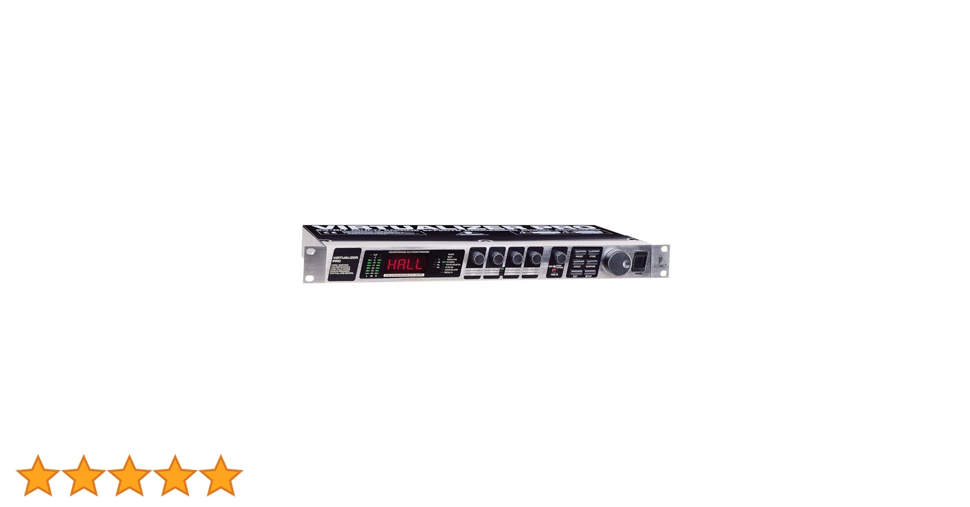 マルチエフェクトプロセッサーBEHRINGER エフェクターDSP2024P Behringer DSP2024P Virtualizer Pro - Multi-Engine 24-Bit