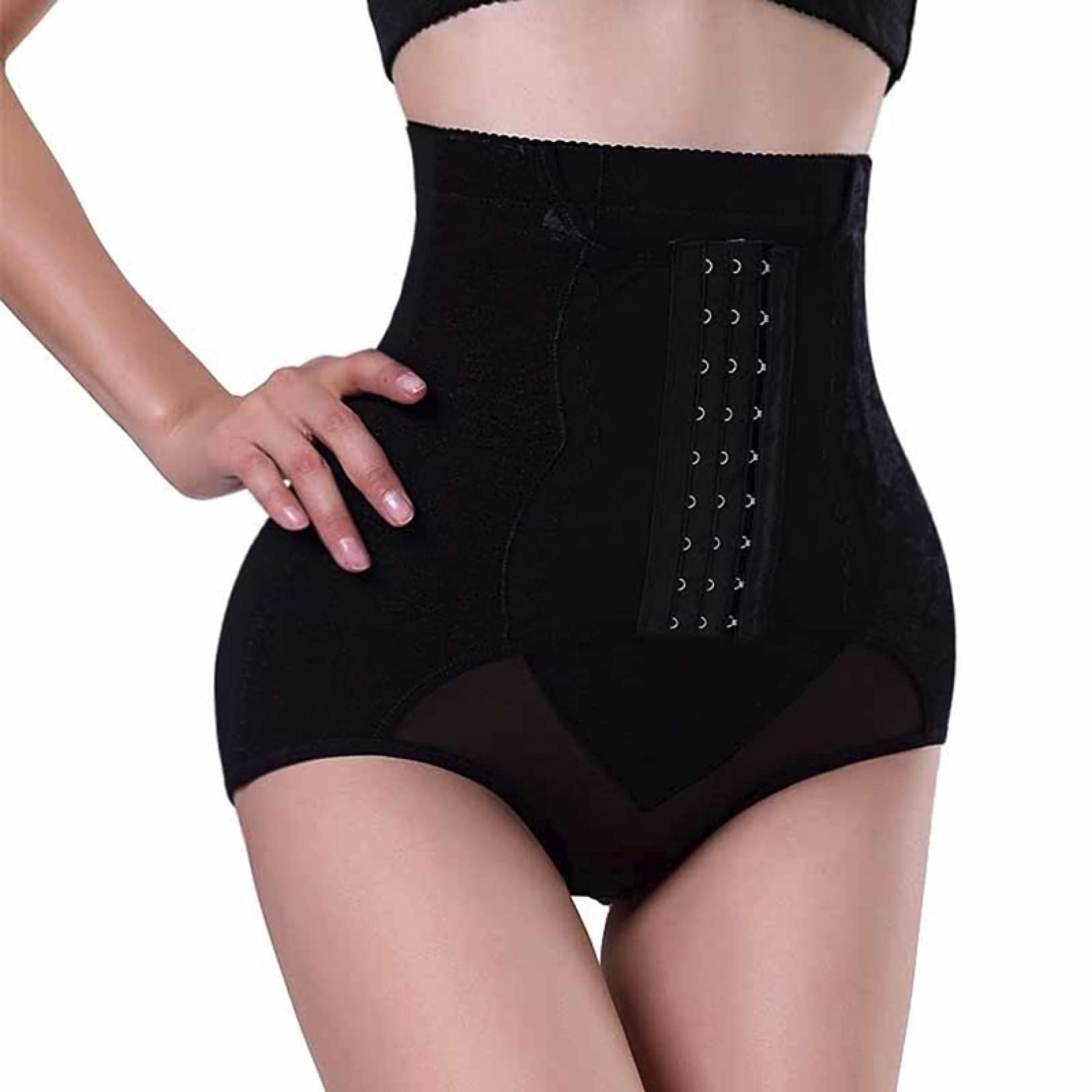 ISCBAFYX Majtki damskie z wysokim stanem wyszczuplają majtki wyszczuplają brzuch figi spodnie bielizna modelująca body dla pani