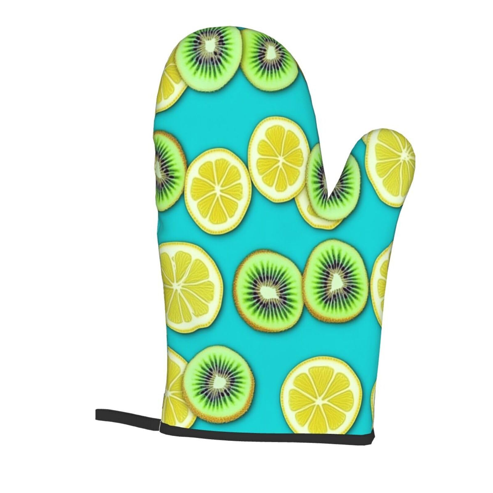 Guantes de Barbacoa Manoplas de Cocina Agarraderas Bolsillo Agarre Flexible