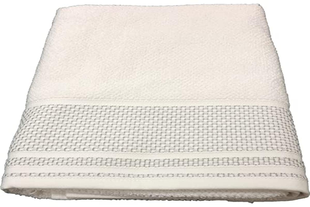 Asciugamano Spugnissima Caleffi - Telo Bagno Minorca In Cotone Super Assorbente | Bianco - Foto 5