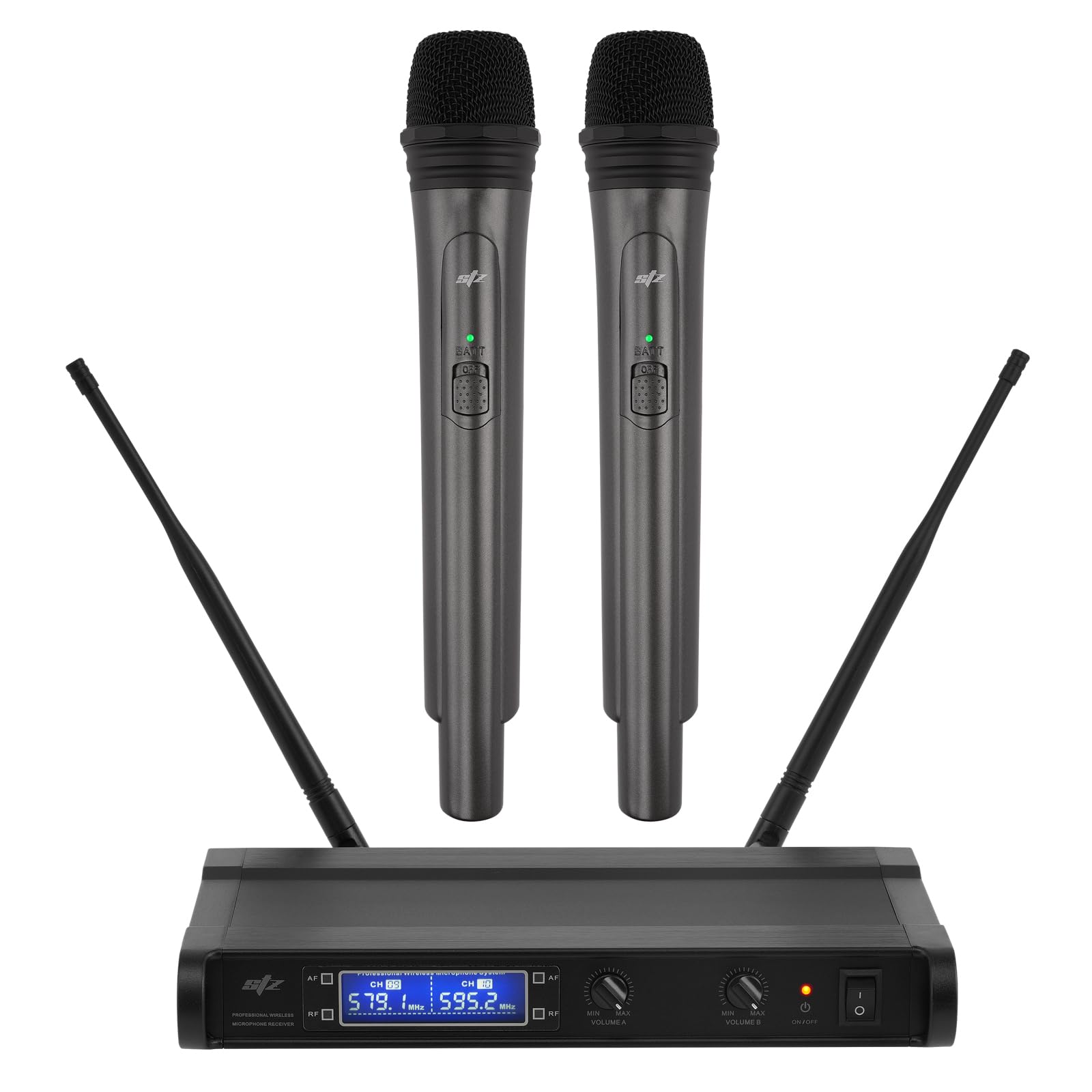 Amazon.com: Studio Z UHF Wireless Microphone (STZ-W8002), Dual