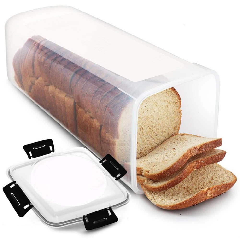CTRLZS Bread Preservation Box - Sealed Bread and Toast Storage Container for Kitchen, Practical Bread Keeper A