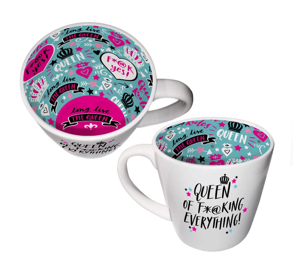 Inside Out Mug with Gift Box - Queen of Everything