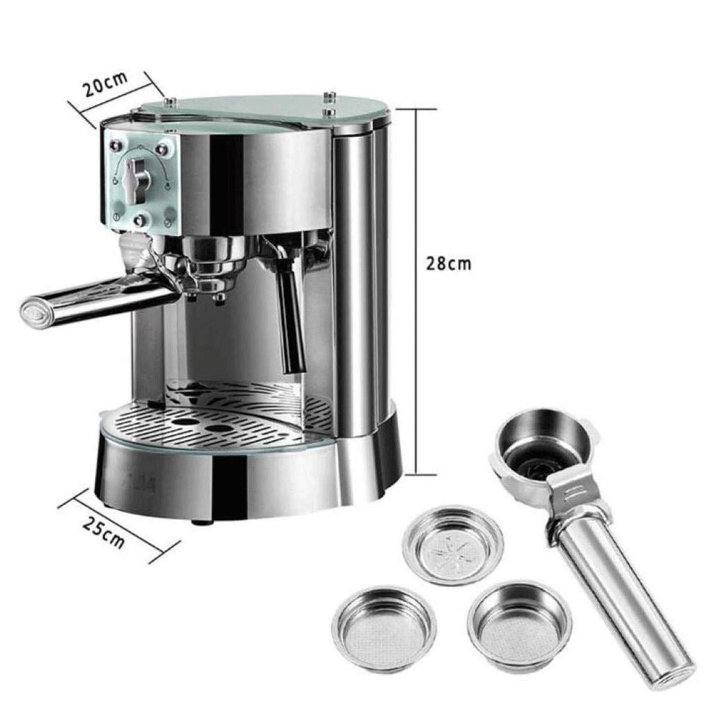 Cafetera con vaporizador de leche, bomba