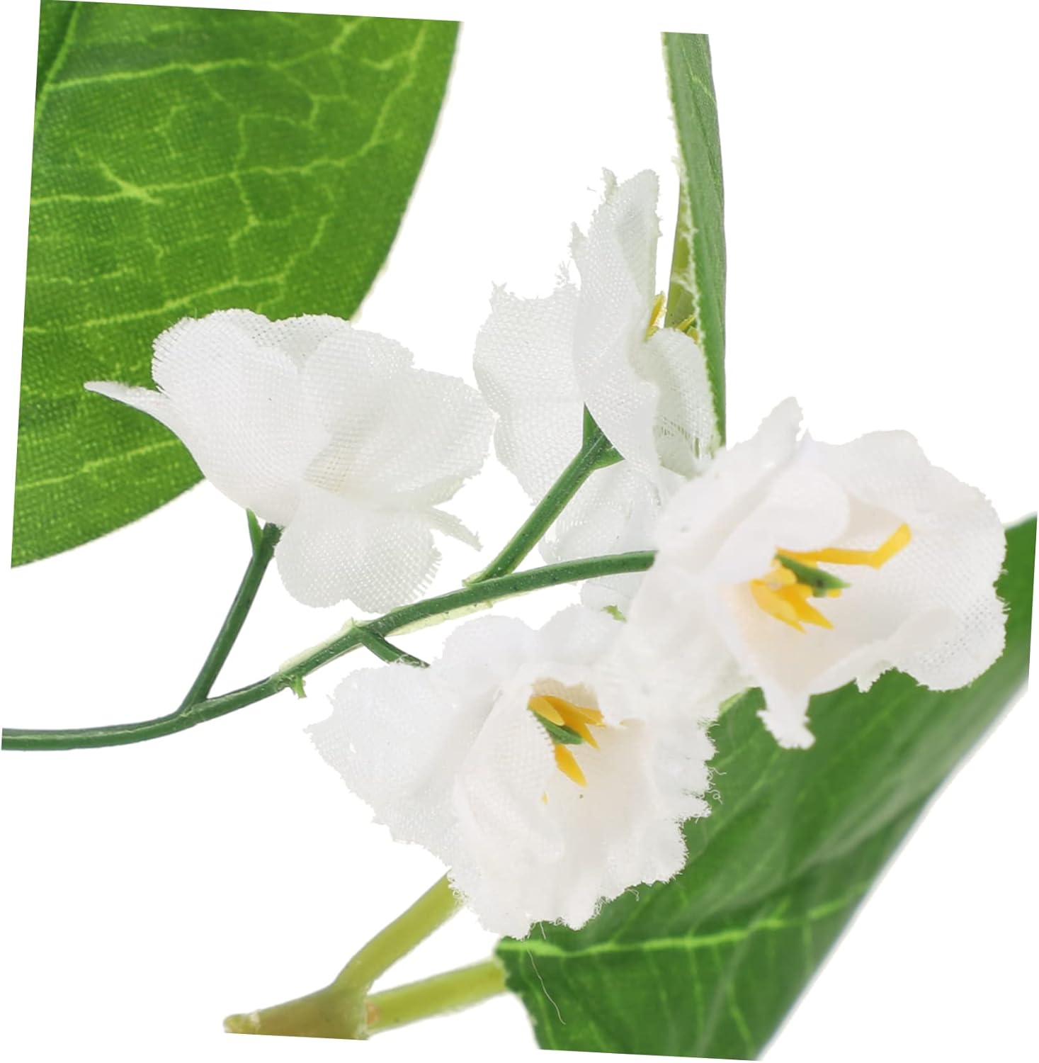 Amosfun 3pcs Realistic Lemon Garland Lemon Themed Wall Decor Artificial Leaves