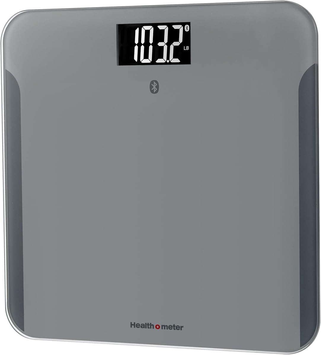 Bluetooth Digital Body Composition Scale 440 lb Capacity Smart Bathroom Scale with BMI and Weight Tracking for Multiple Users