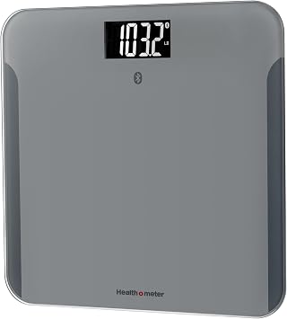 Health o meter Bluetooth Digital Body Composition Scale 440 lb Capacity Smart Bathroom Scale with BMI and Weight Tracking for Multiple Users