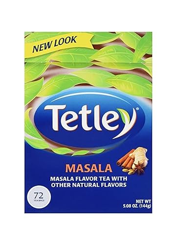 Tetley Té, Masala, bolsa de té de 72 unidades