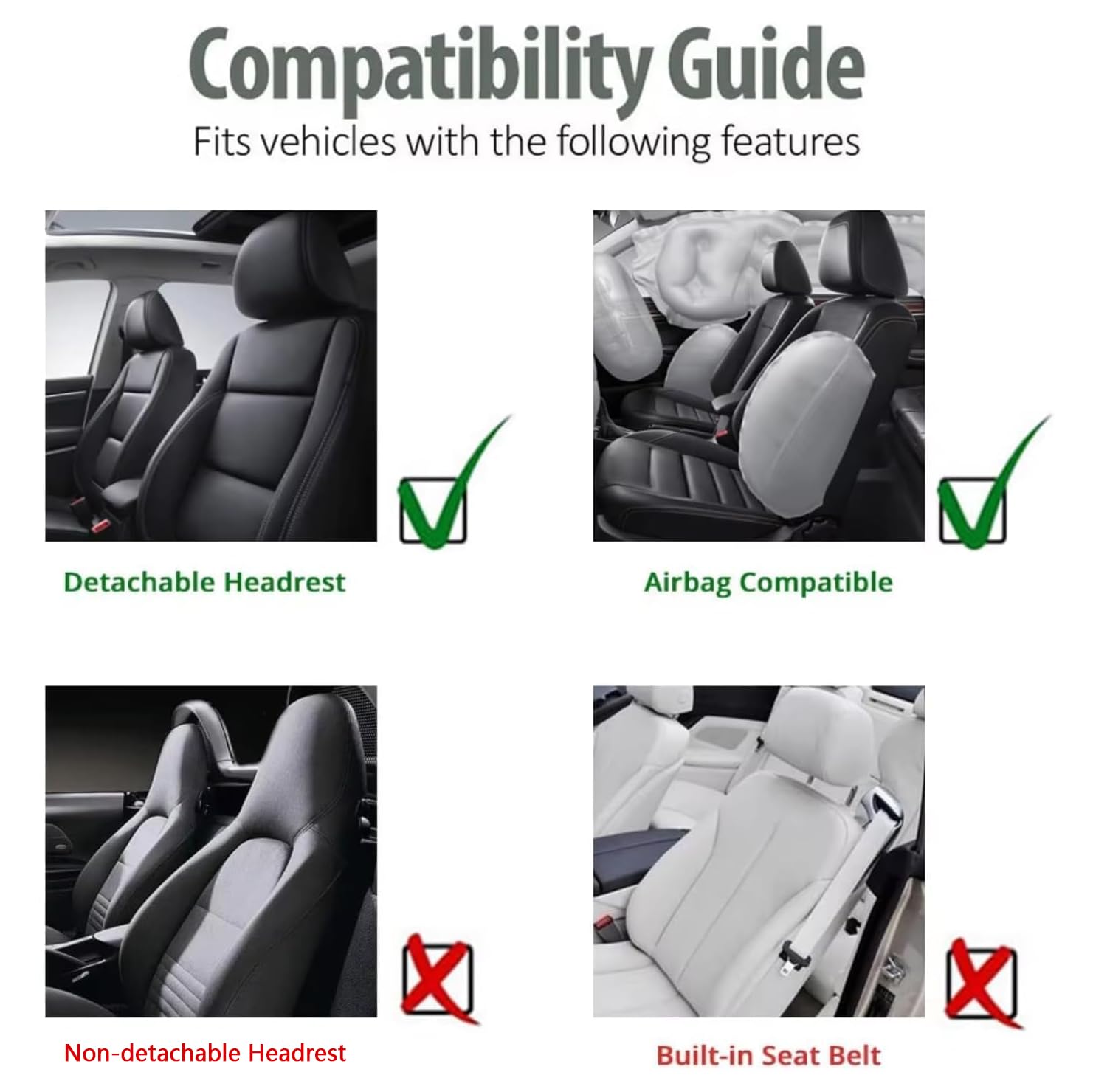 Fundas para Asientos de Coche para Jeep Wrangler 2018–2026
