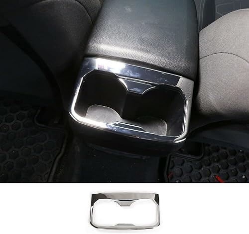 ERIDANUS Adhesivos para reposabrazos interior y trasero para Toyota Tacoma 2023 2022 2021 2020 2019 2018 2017 2016 (plata cromada) ABS, 1 unidad