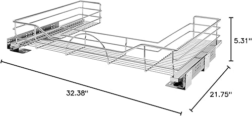 Miniatura 6 de REV-A-SHELF CESTA DE ALAMBRE PED U-SHA SC 36"