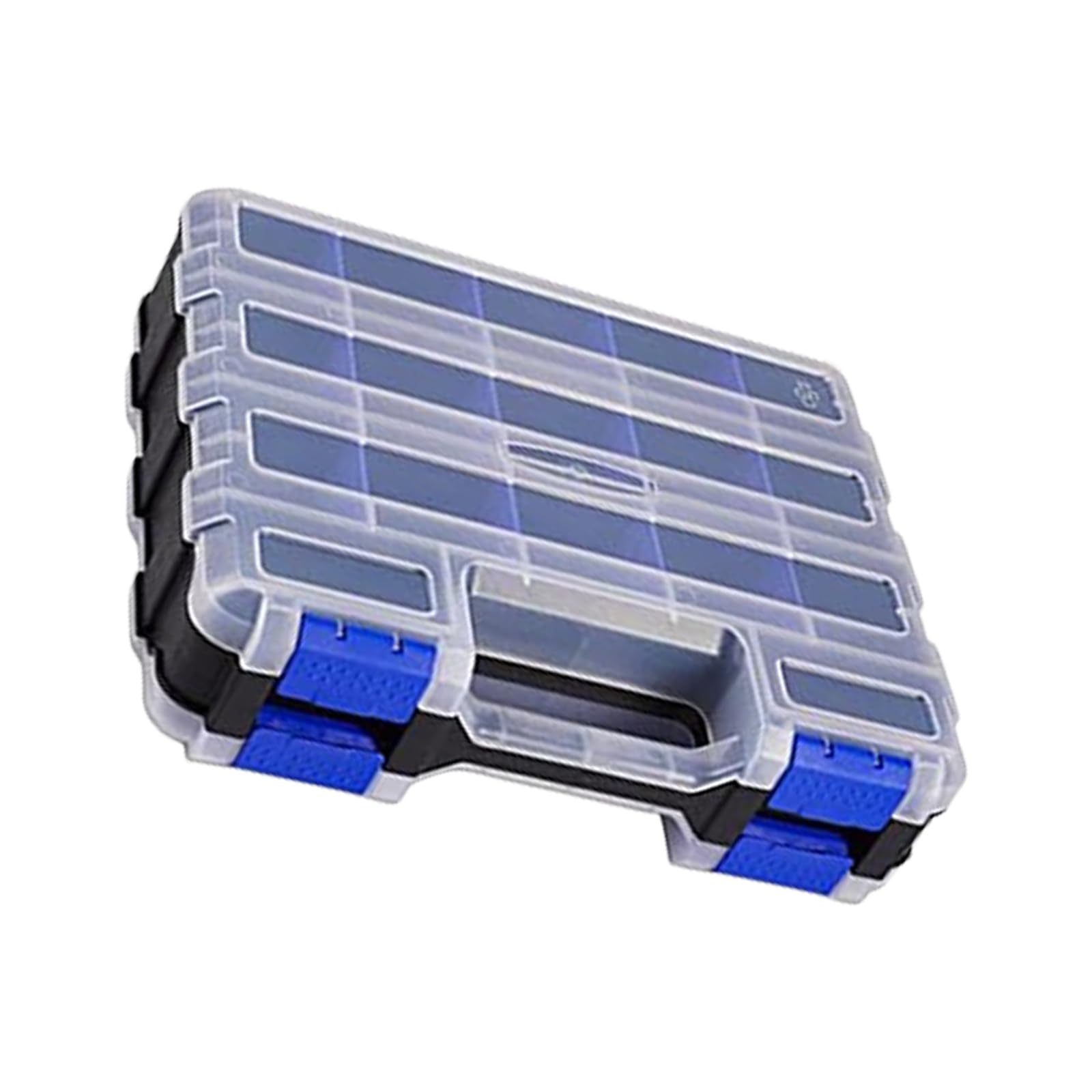 Tool Organizers Box Storage 34-Compartment Double Side Hardware with Removable Divider Tool