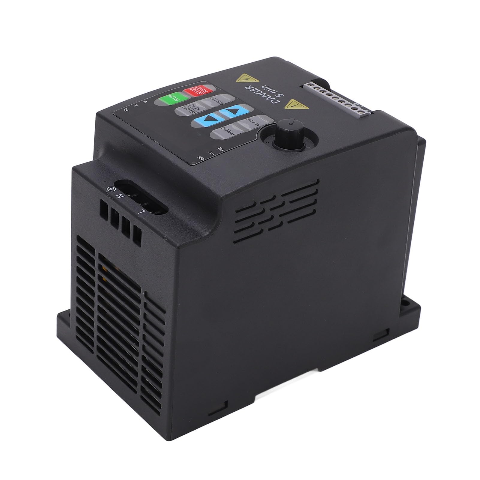 Pwshymi Variador de Frecuencia VFD Robusto Monofásico a Trifásico de 2,2