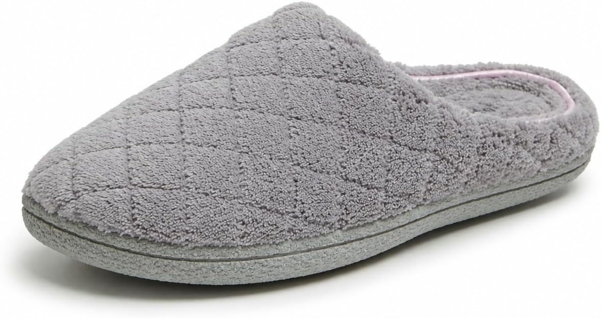 womens Leslie Washable Memory Foam Terry Clog With Wide Widths