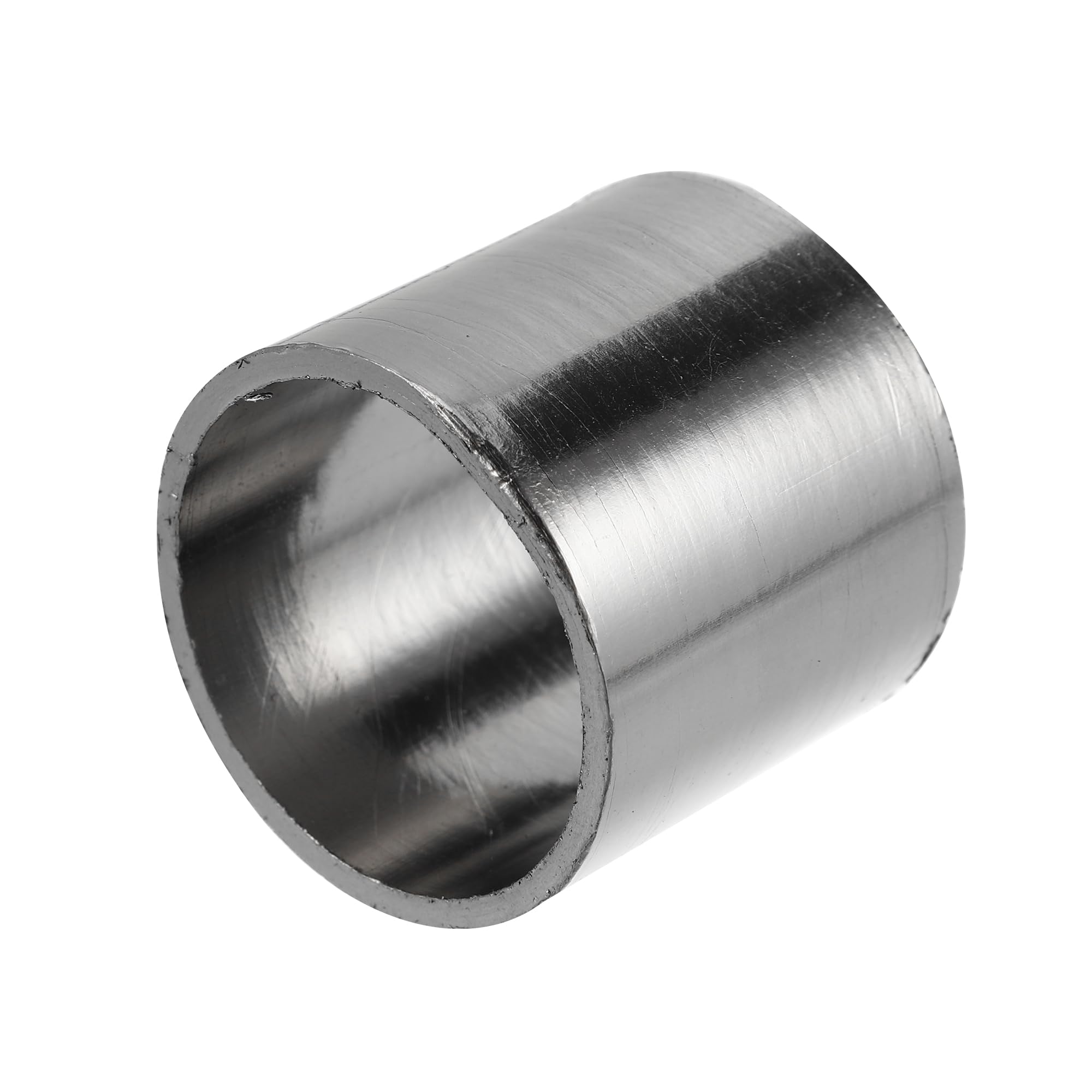 QUARKZMAN Joint Silencieux Échappement Moto Ton Titane 1pc Graphite | Intérieur 42mm, Extérieur 48mm, Épaisseur 3mm, Haute Résistance Chaleur, Durable, Réduction Bruit, Universel